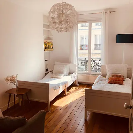Appartement Cozy Paris Canal St Martin Exterior photo