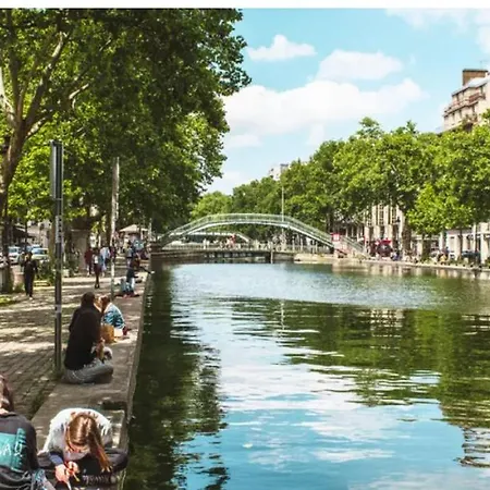 Appartement Cozy Paris Canal St Martin Exterior photo